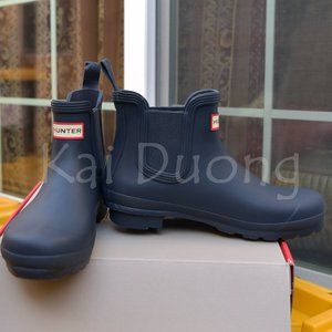 Hunter Women's Original Chelsea Boots Navy